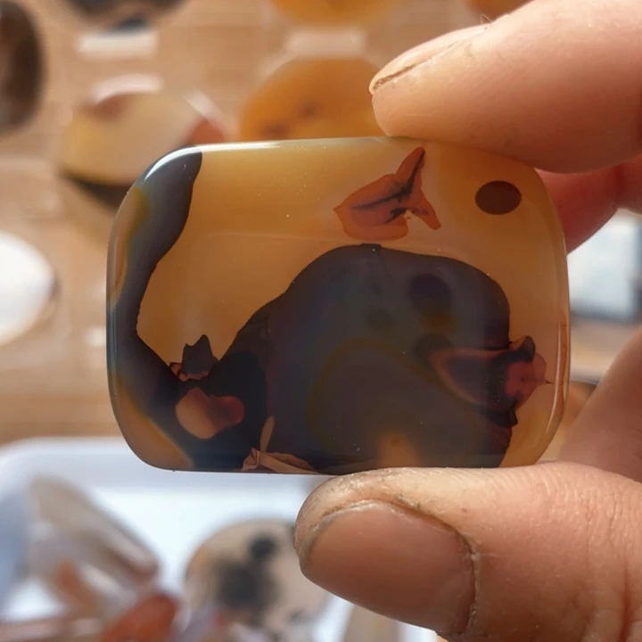 玛瑙/玉髓吊坠未镶嵌