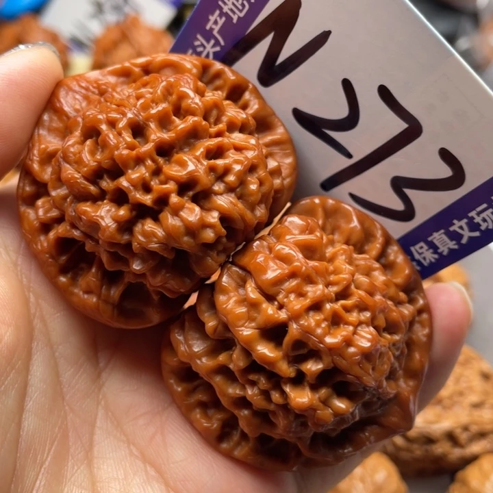 文玩核桃把件官帽45