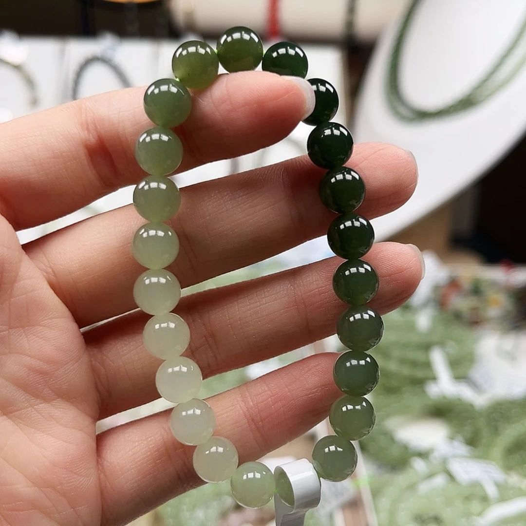 繁***星未镶嵌手串和田玉