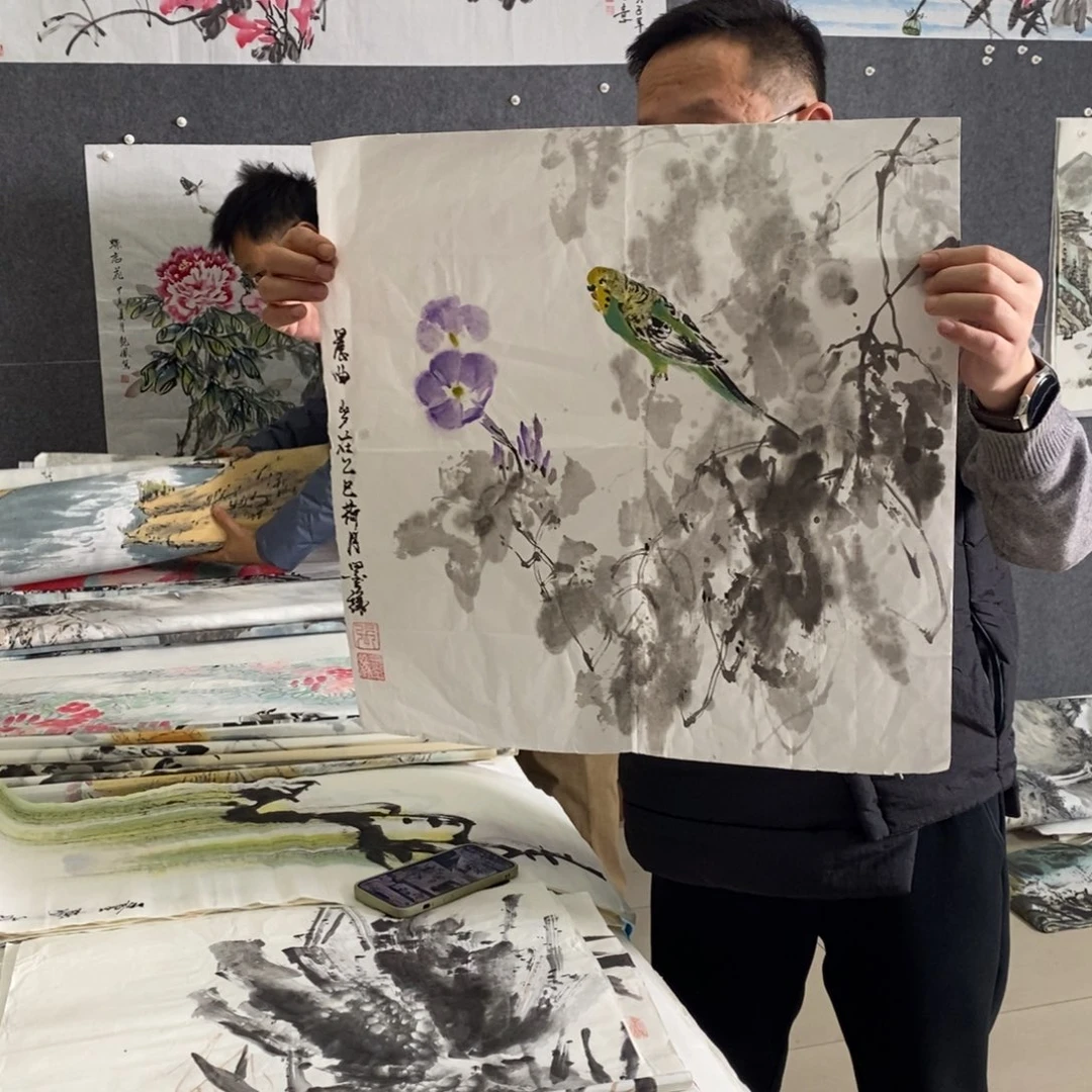 国画纯手写手绘作品65