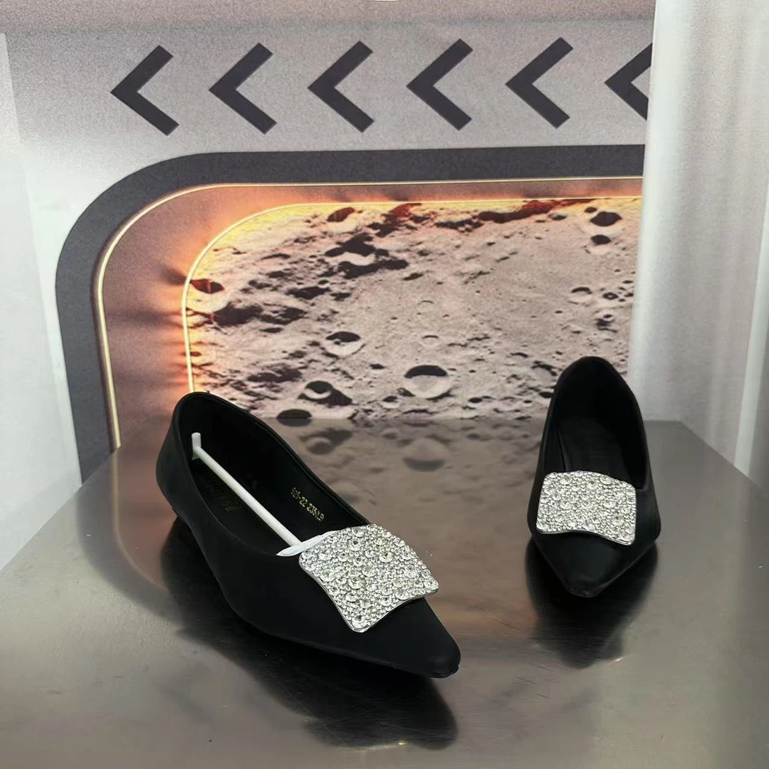 925-22夏款上新2025夏季新品时尚百搭小香风女鞋