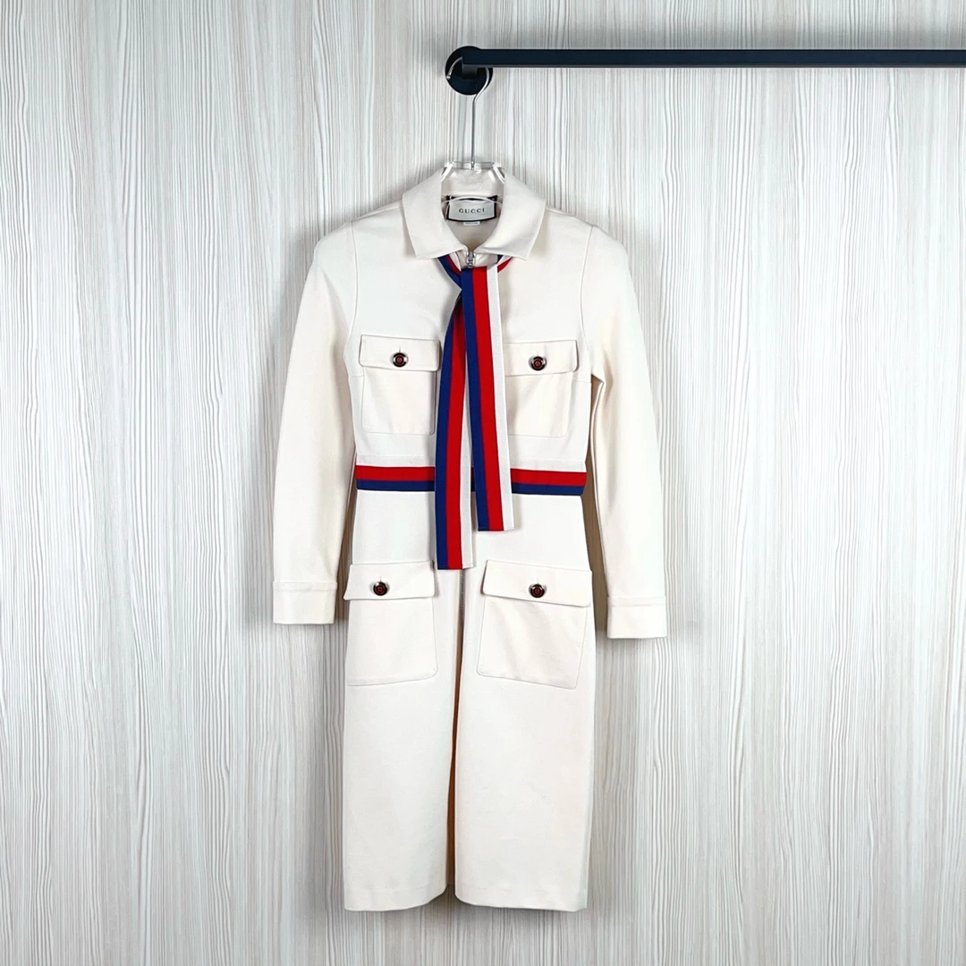 99新 GUCCI/古驰 安洁利严选连衣裙 尺码S成色看直播 GSS22860