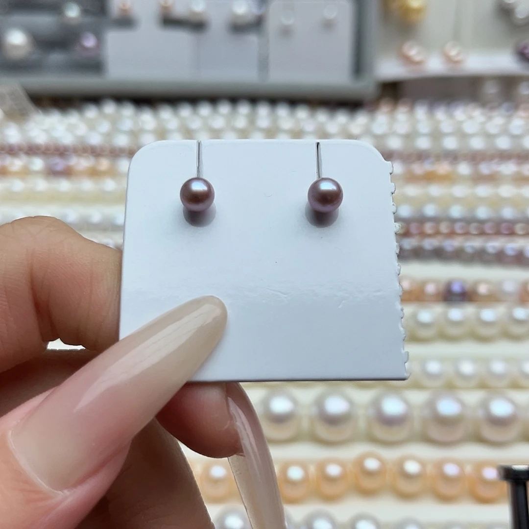 耳饰未镶嵌淡水珍珠