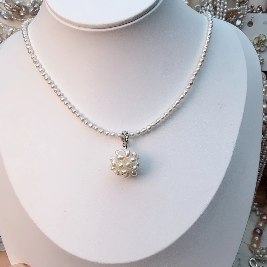 淡水珍珠颈饰未镶嵌