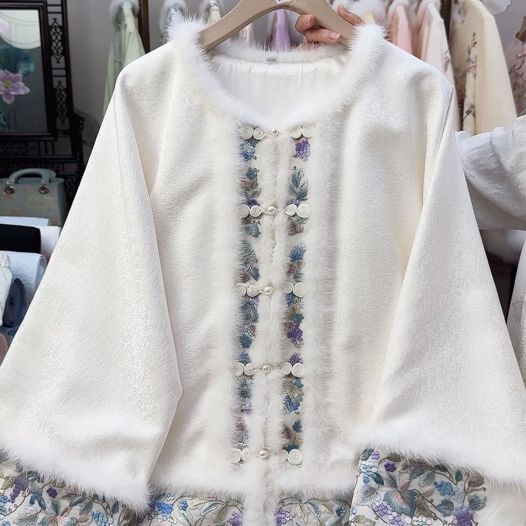 21苏绣棉服胸围108