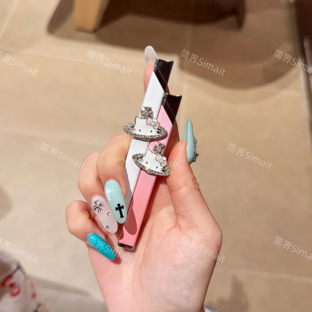 【简界正品保障原创手作】凯di小众设计高级打火机送女友礼物粉色