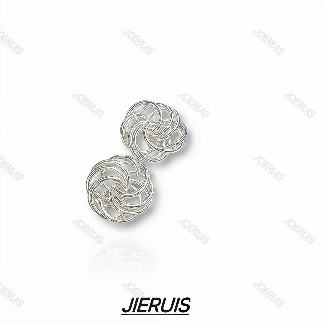 铜合金耳饰 【琼英】耳饰小众设计养耳洞银针耳钉百搭简约气质精致