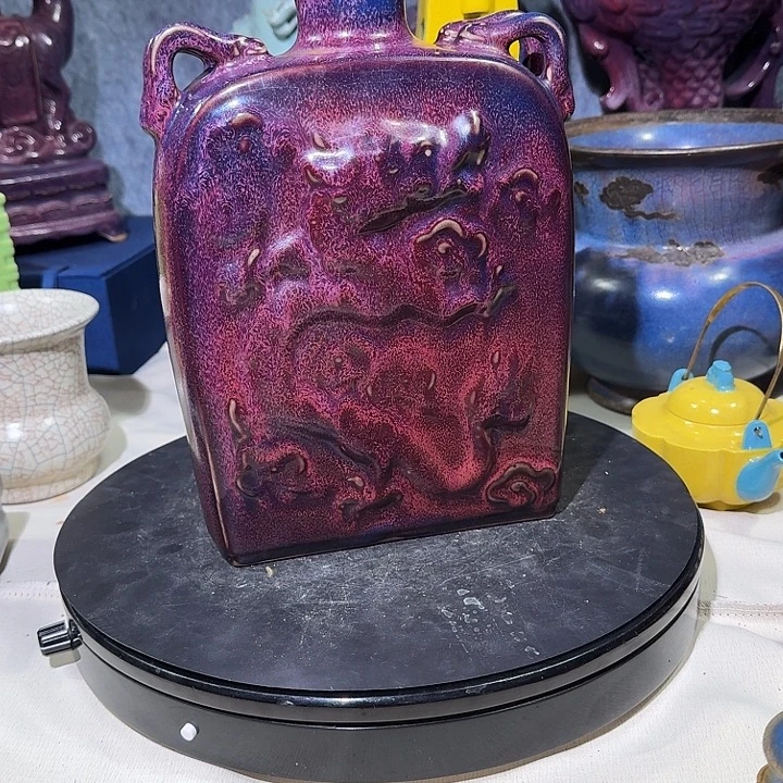 陶摆件钧官窑瓷器