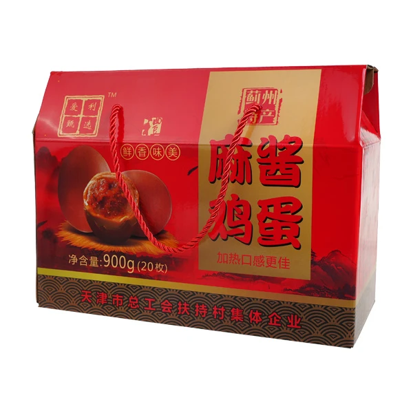 蓟州特产麻酱鸡蛋（20枚/箱）