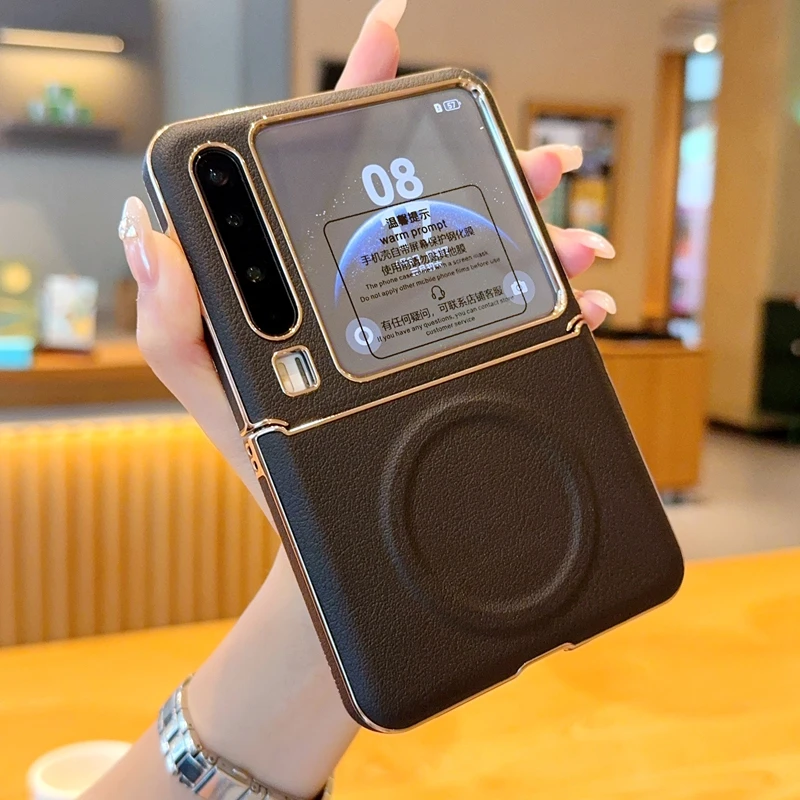 适用于华为PuraX手机壳新款pura X典藏版壳膜一体铰链全包保护壳