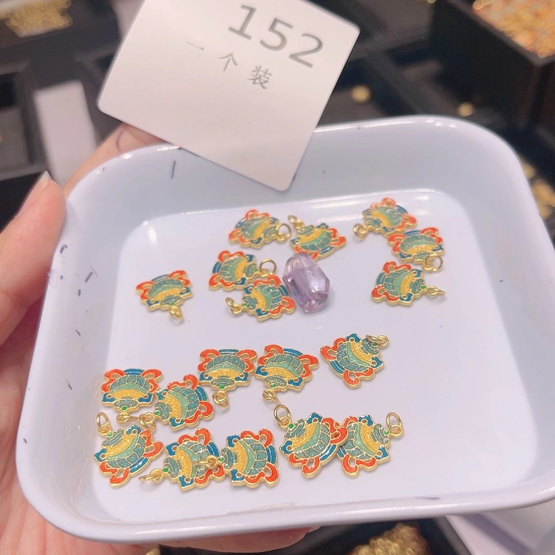 紫晶珠宝半成品银S925镶嵌152