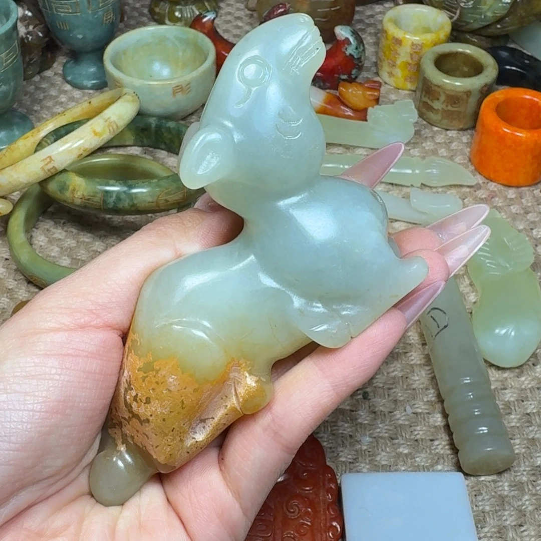 白玉菩提吊坠挂件