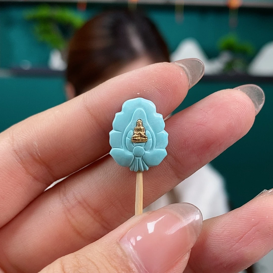 绿松石珠宝奇石未镶嵌