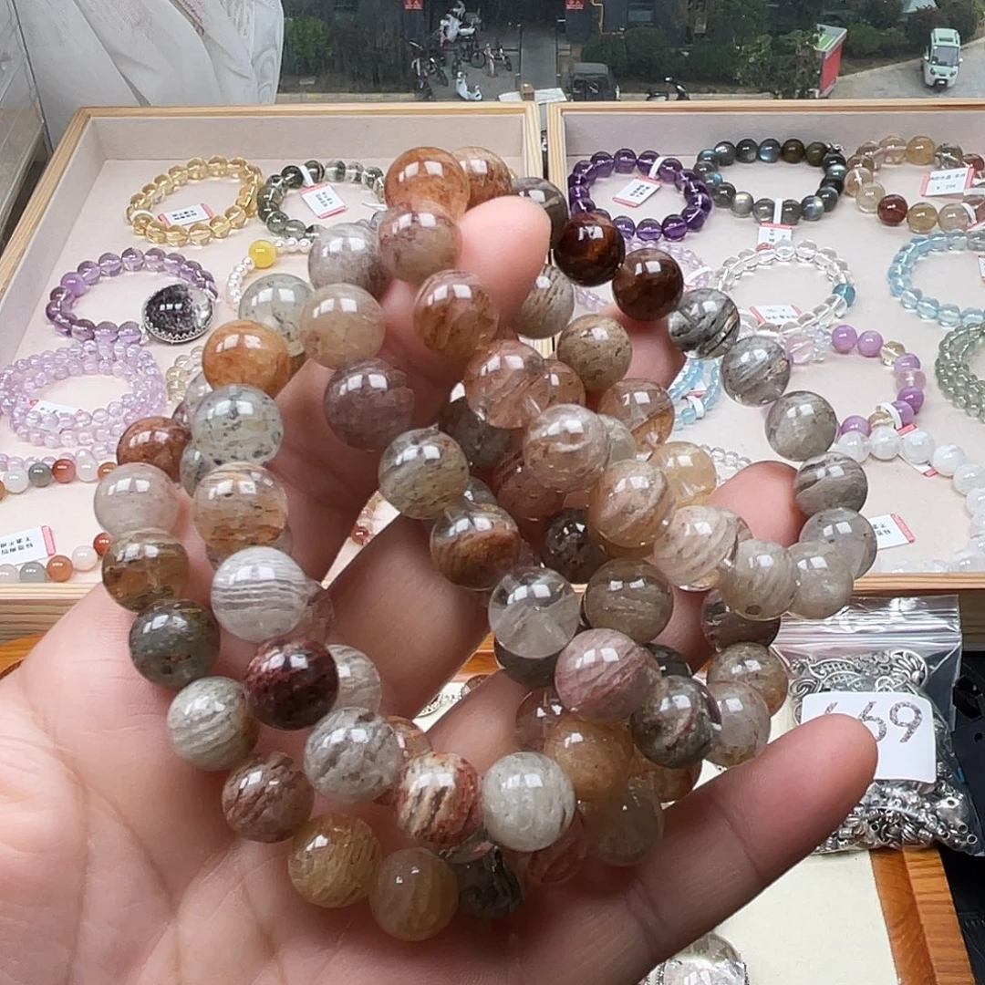 水晶未镶嵌手链千层幽灵一条多样性发其一