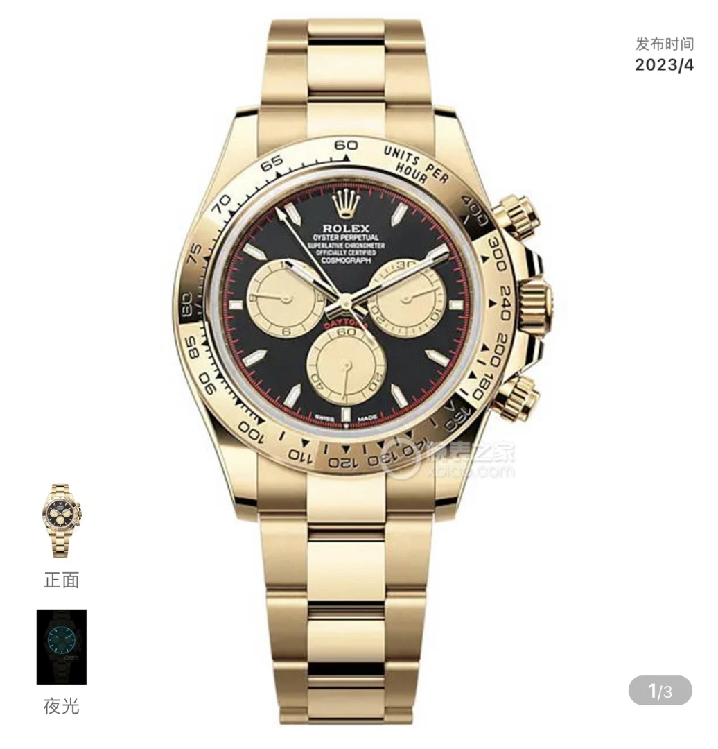 99新  劳力士126508小怪兽，23年全套全长