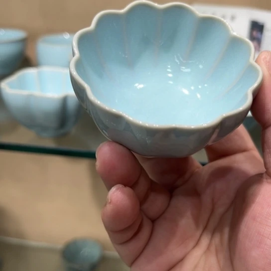 瓷片陶瓷茶具汝瓷茶具