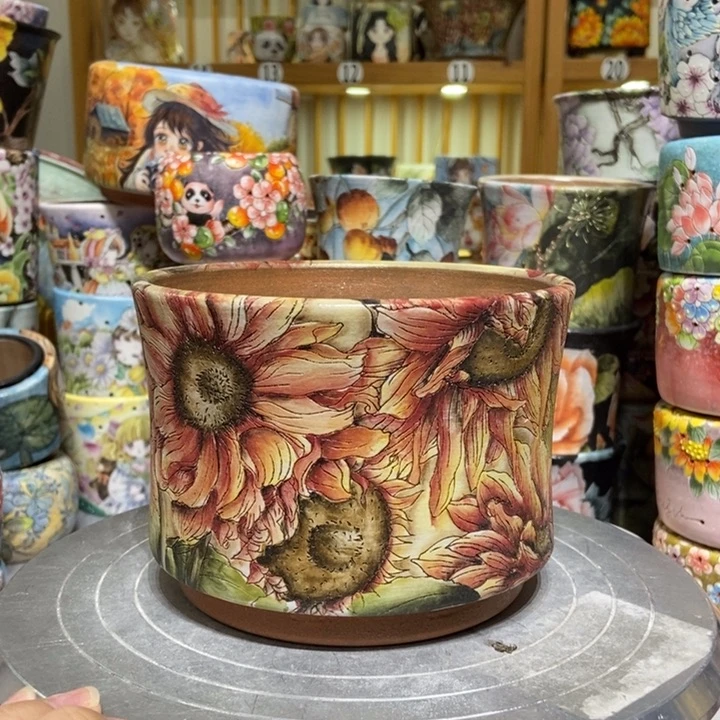 景德镇艺术手绘作品