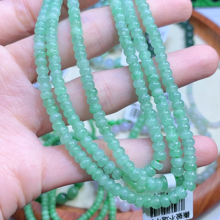 翡翠手链未镶嵌Y**～翡翠