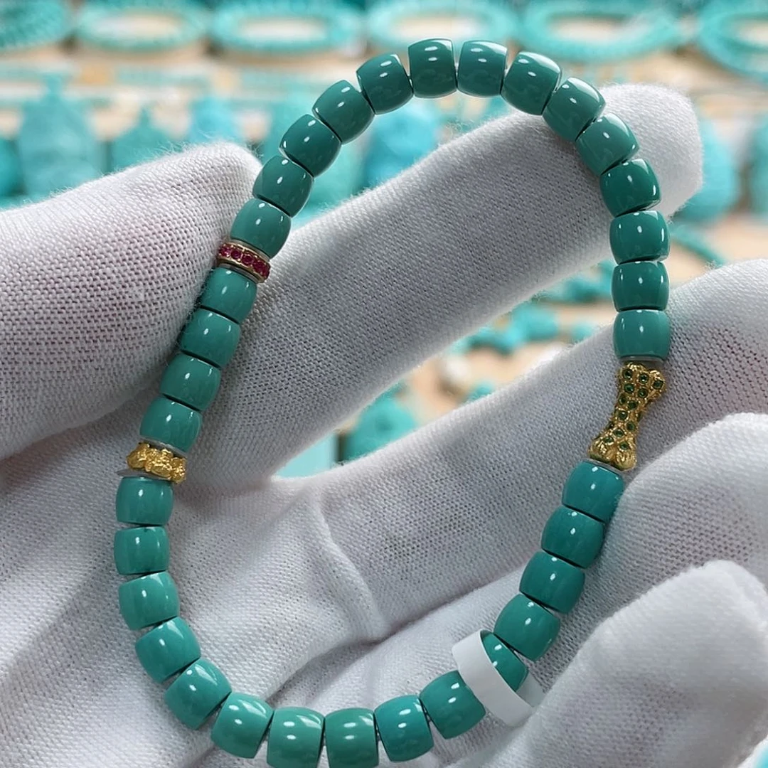 绿松石珠宝奇石未镶嵌