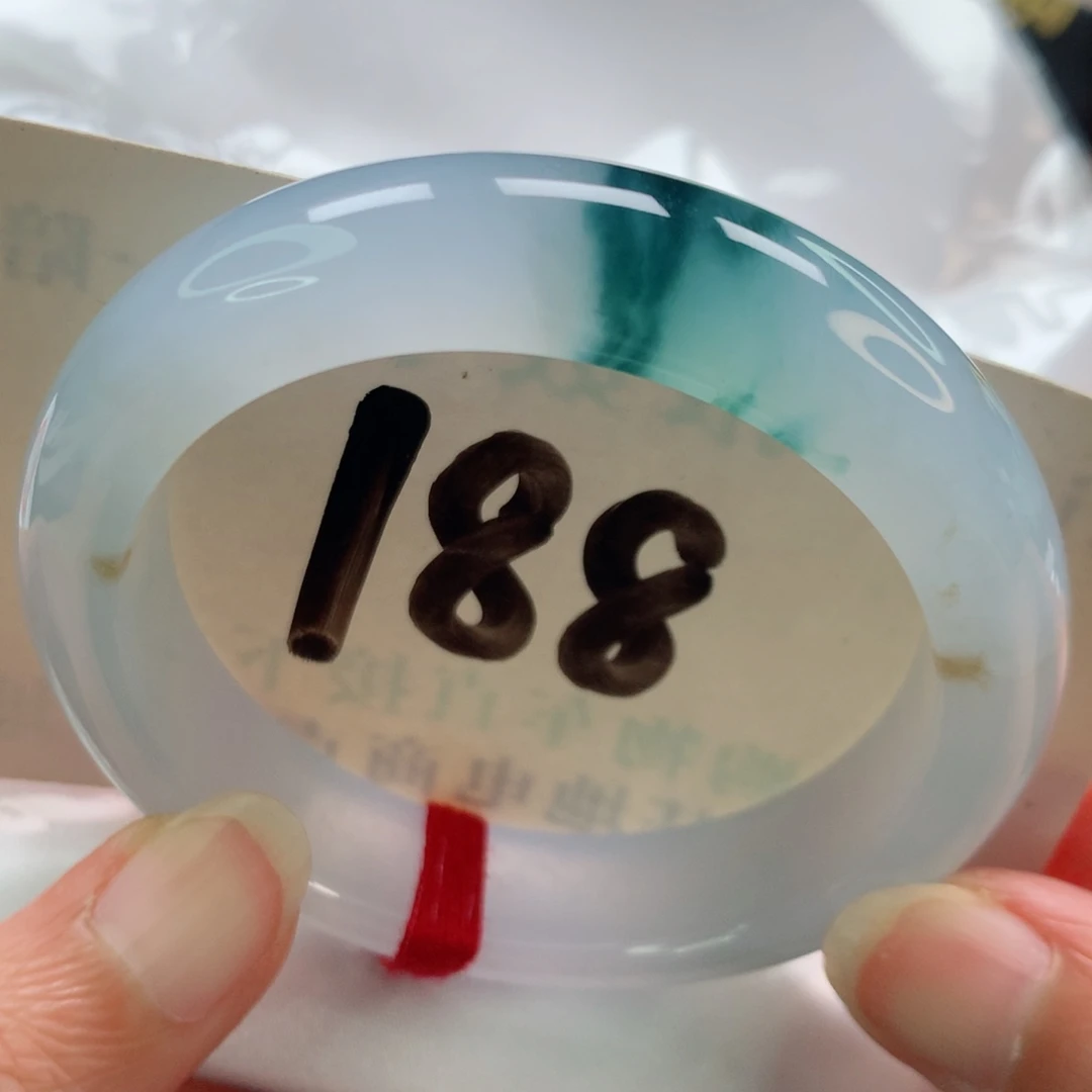 未镶嵌手镯翡翠正圈冰胶飘花