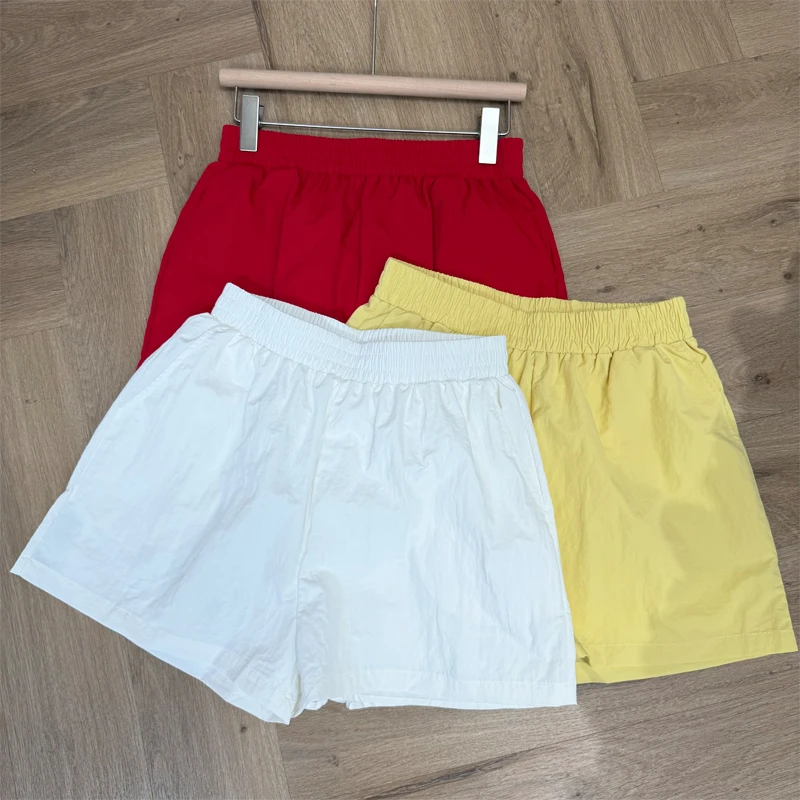 2025年新款韩版简约百搭短裤女夏外穿