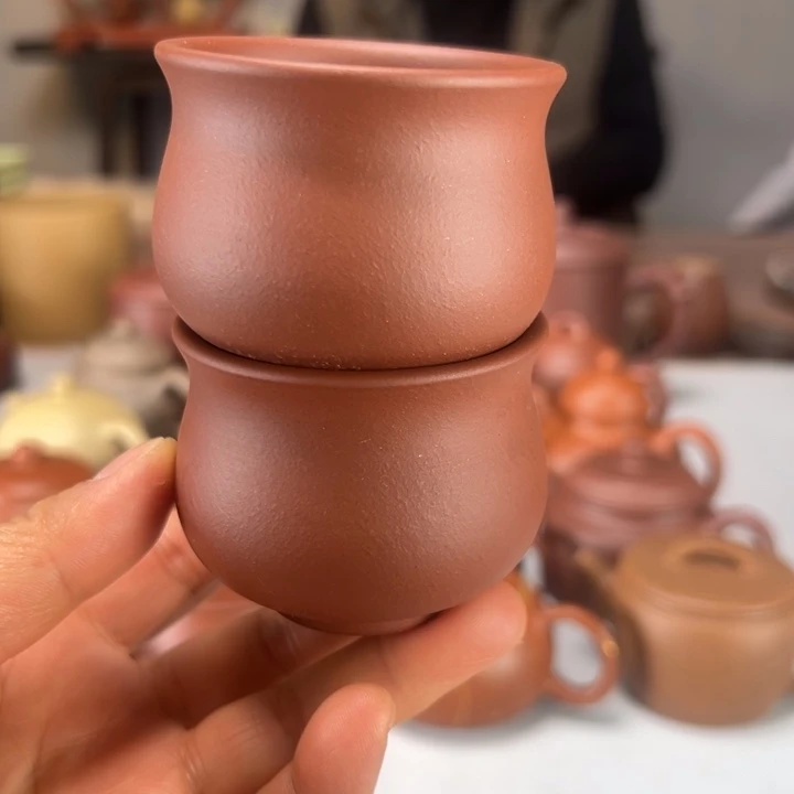 紫泥茶杯新人泥料体验杯