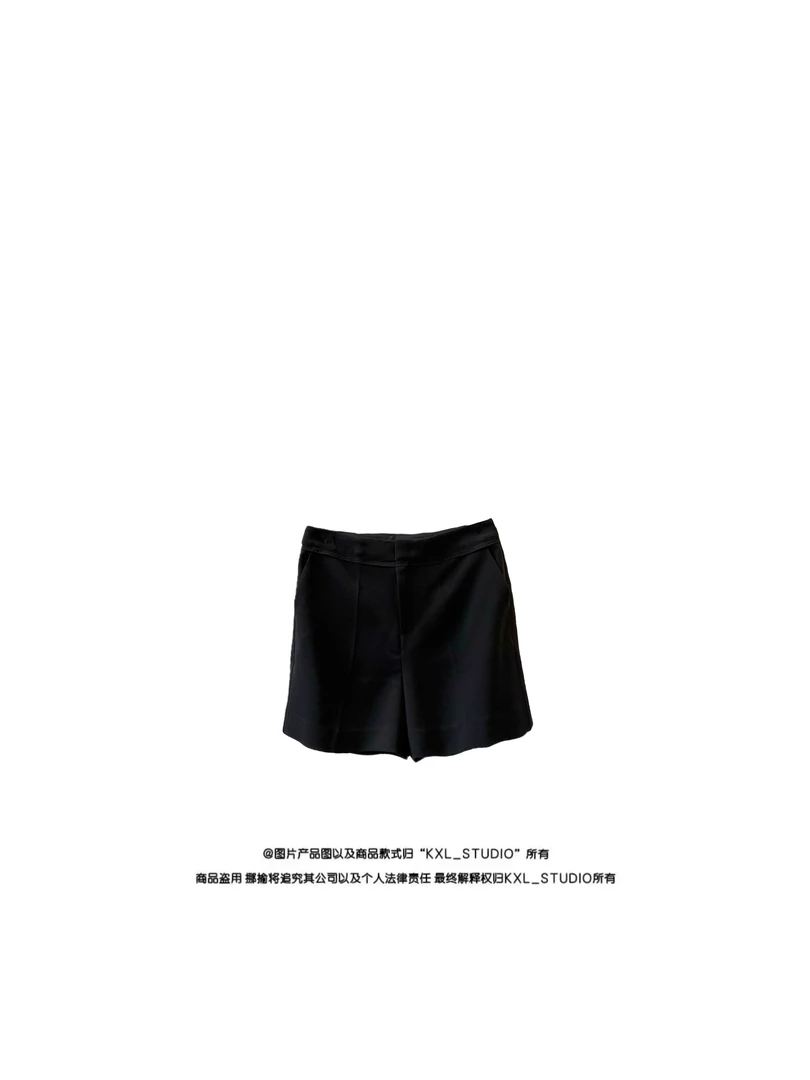 KXL-STUDIO 【KELE精选】夏日通勤·日本三醋酸混纺短裤10090