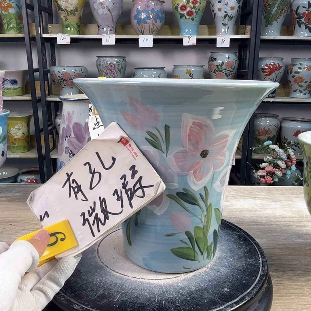 罐1tc景德镇陶瓷花盆