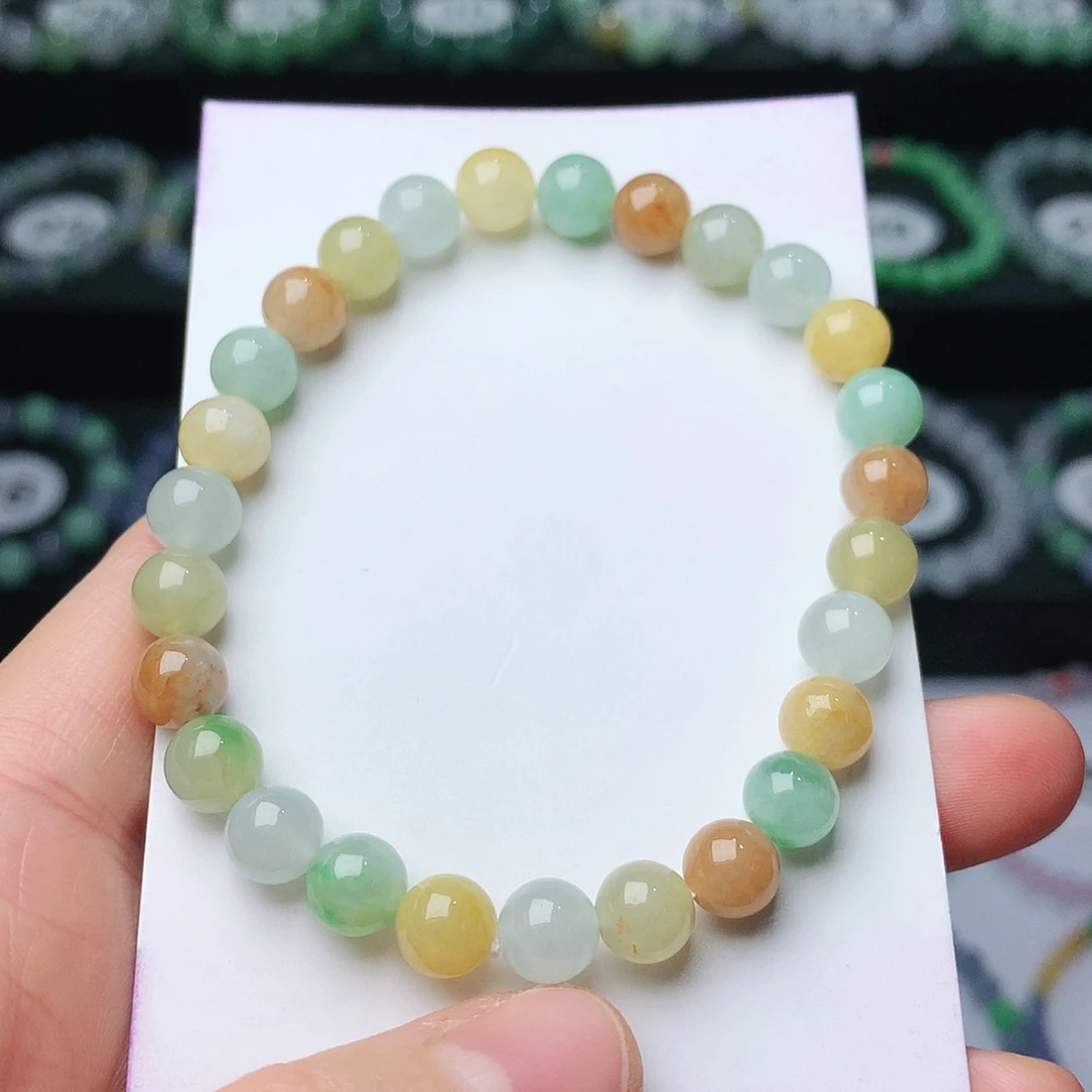 翡翠手链未镶嵌翡翠