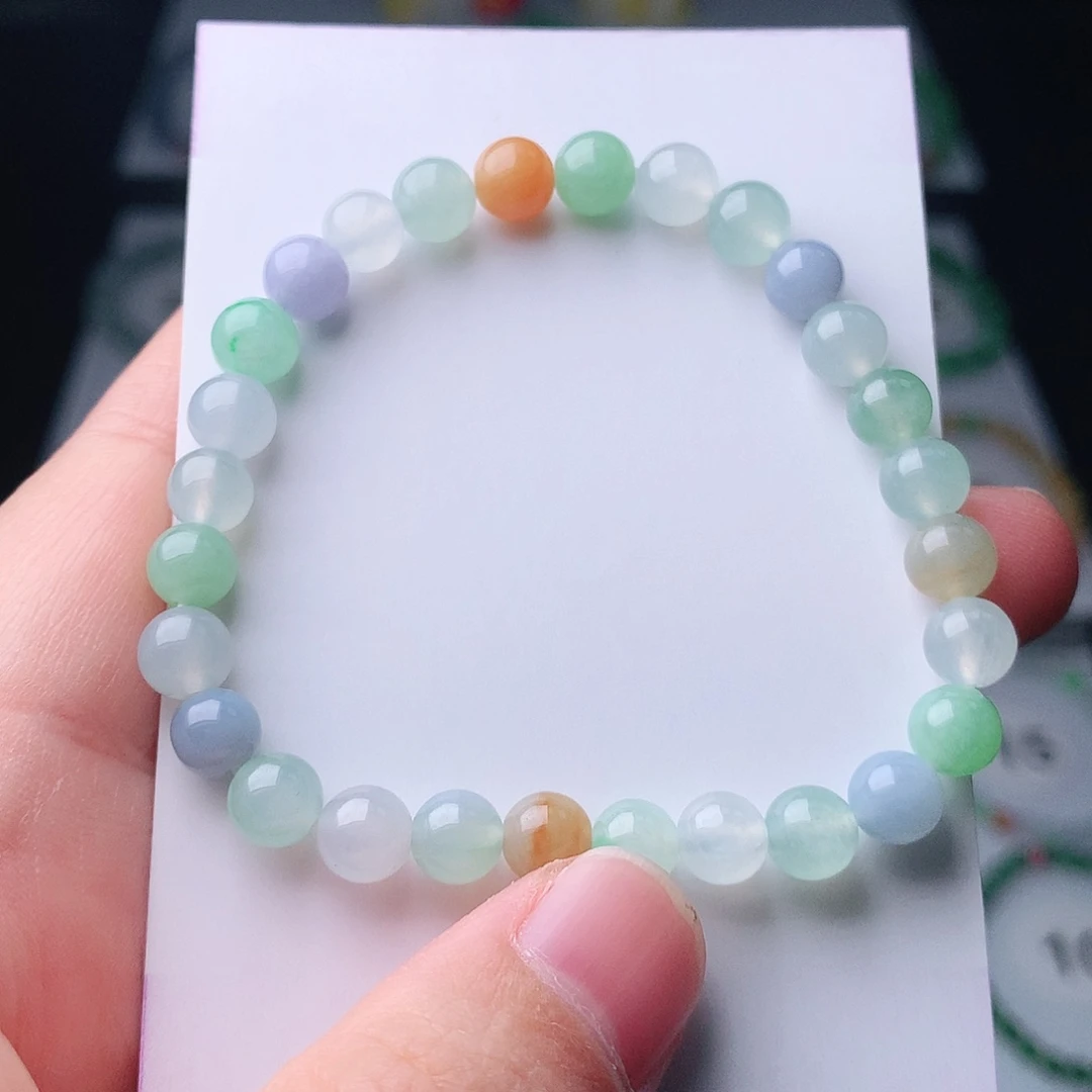 翡翠未镶嵌手链翡翠