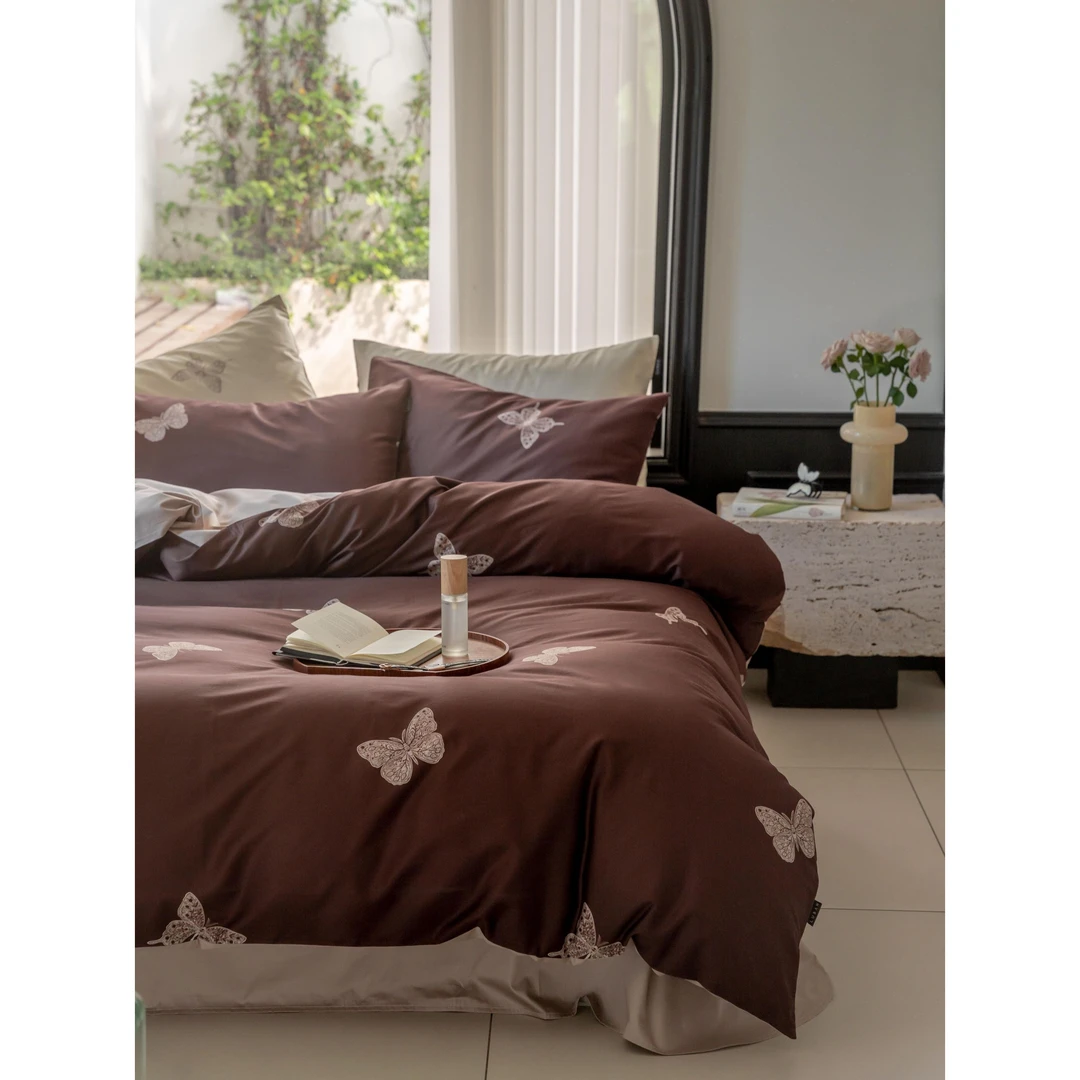 【千荀-直播】全棉四件套阿瓦提长绒棉 - LB