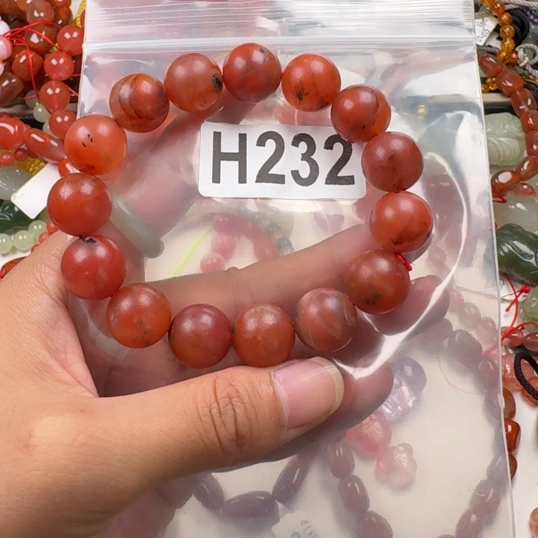 手链未镶嵌南红玛瑙14+