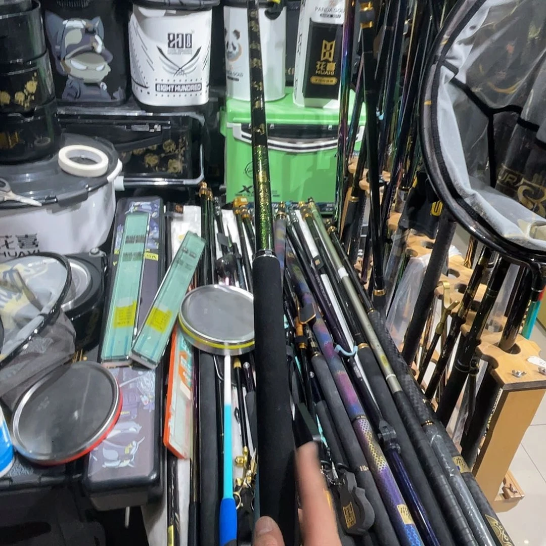 茅草黑金极210抄网杆