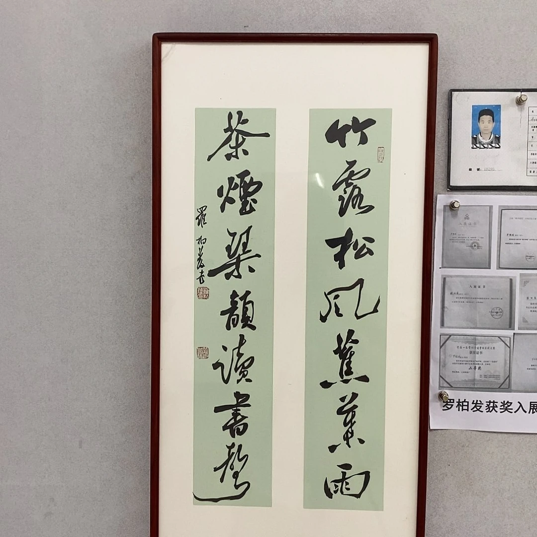 书法罗柏发老师作品