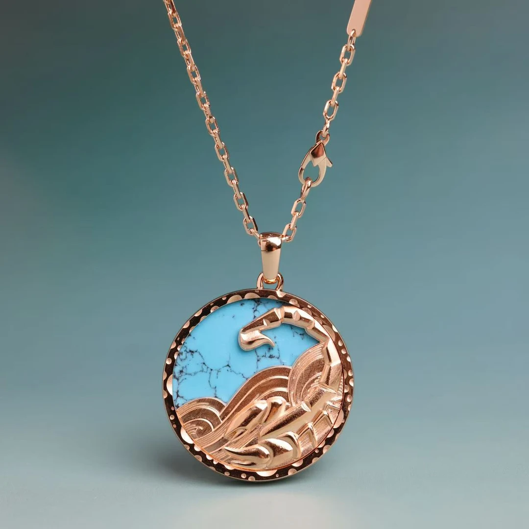 铜合金项链 【晨老板】N 时尚十二星座系列项链