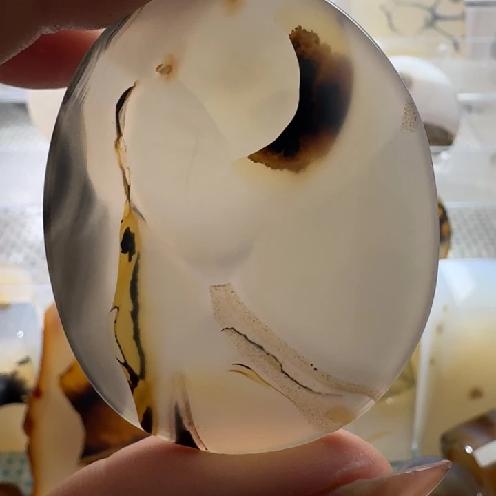 玛瑙/玉髓未镶嵌项链