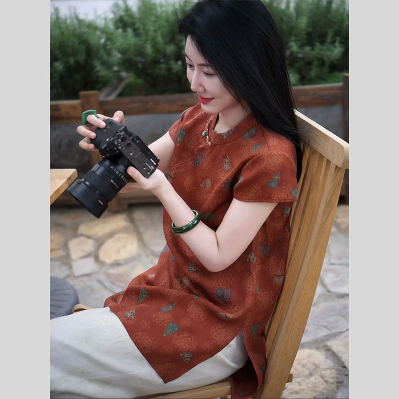 新中式国风年轻款复古改良唐装高级感2026年夏季超火新款上衣小衫