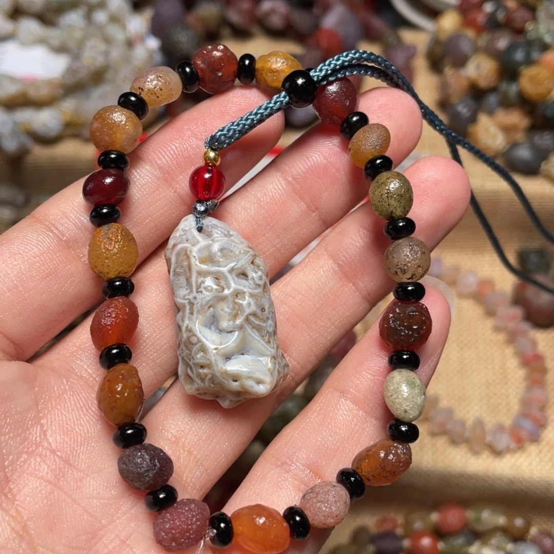 玛瑙/玉髓手链未镶嵌