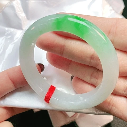 未镶嵌手镯翡翠正圈2210