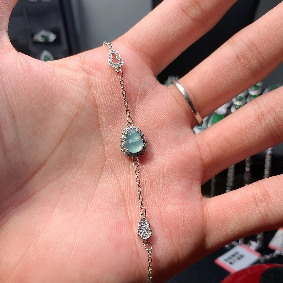 翡翠未镶嵌手链手链