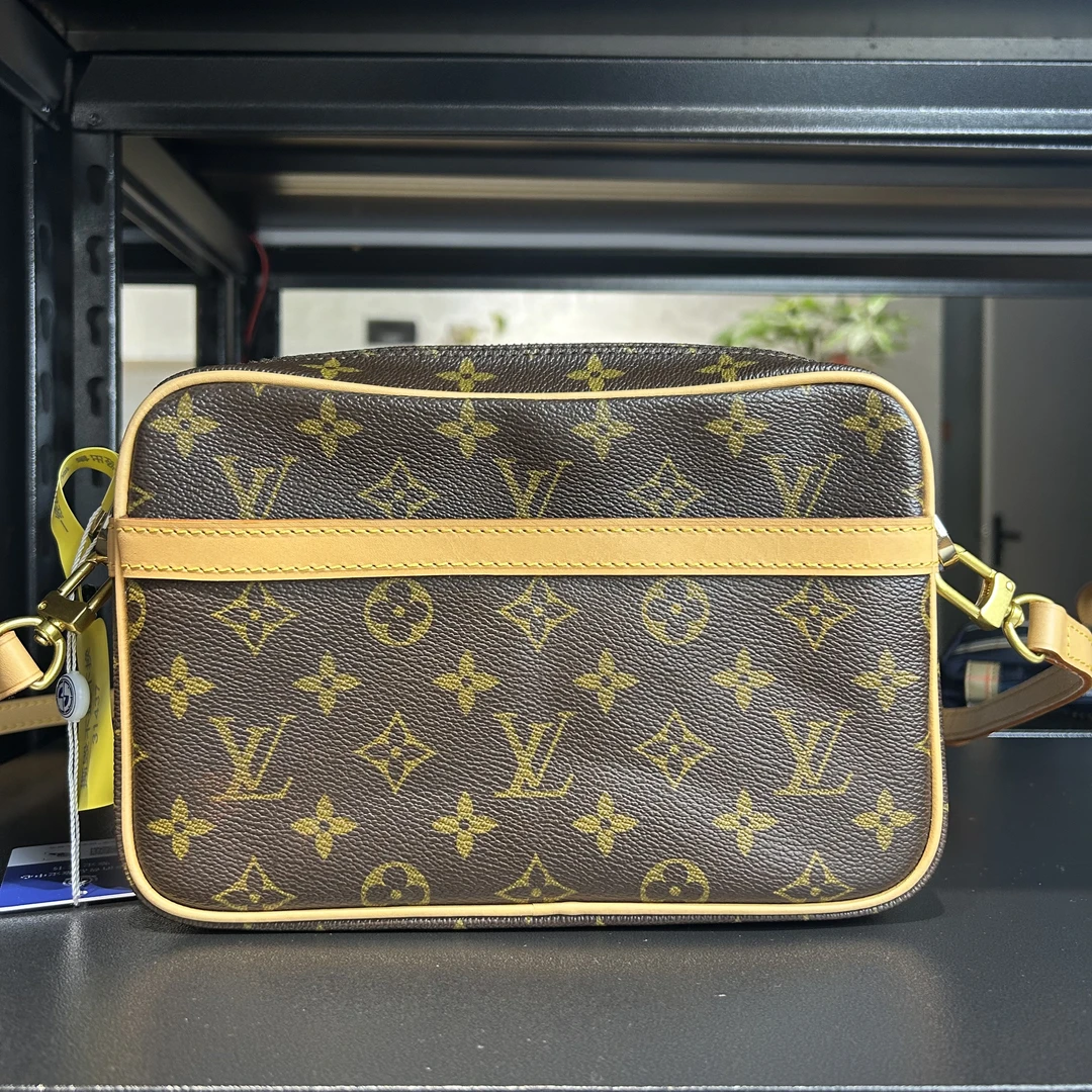 95新 LouisVuitton/路易威登 横版相机斜挎包（植鞣革焕新）