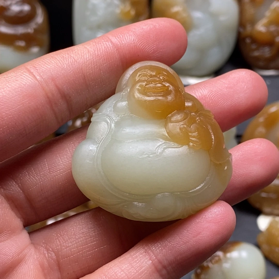 和田玉吊坠(不含链)未镶嵌一**堂