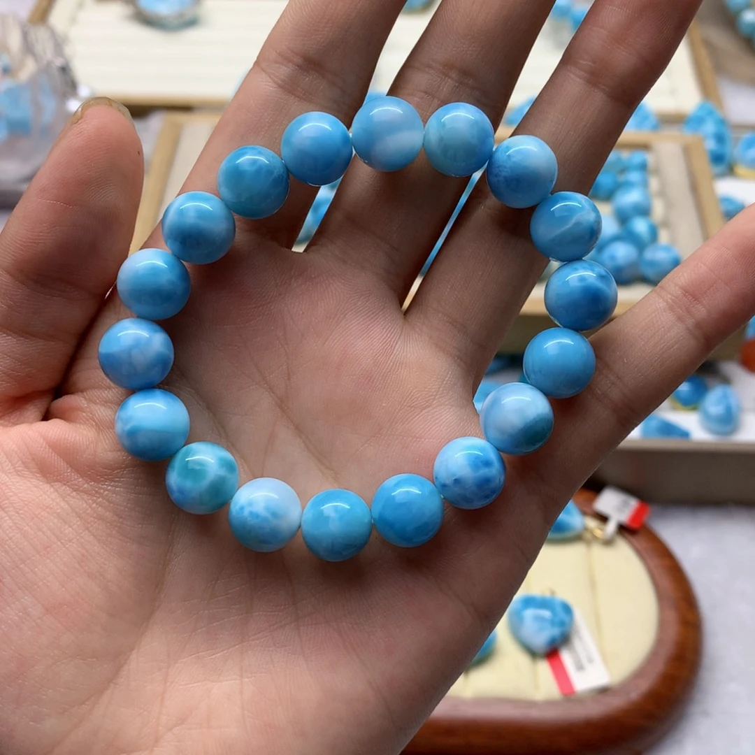 w***y针钠钙石（海纹石）未镶嵌珠宝半成品