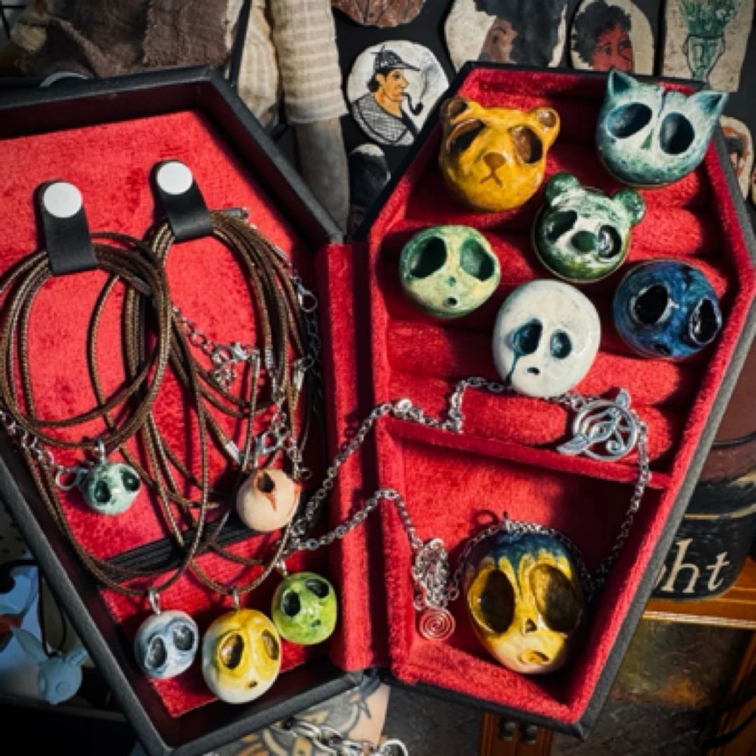 刘不想原创艺术粘土创意手工饰品