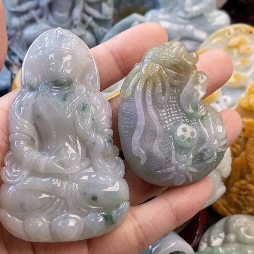 缘***你翡翠未镶嵌吊坠(不含链)