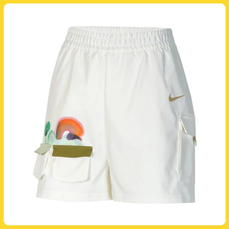 NIKE耐克女子AS W NSW SHORT WVN GCEL梭织短裤HF6175-133