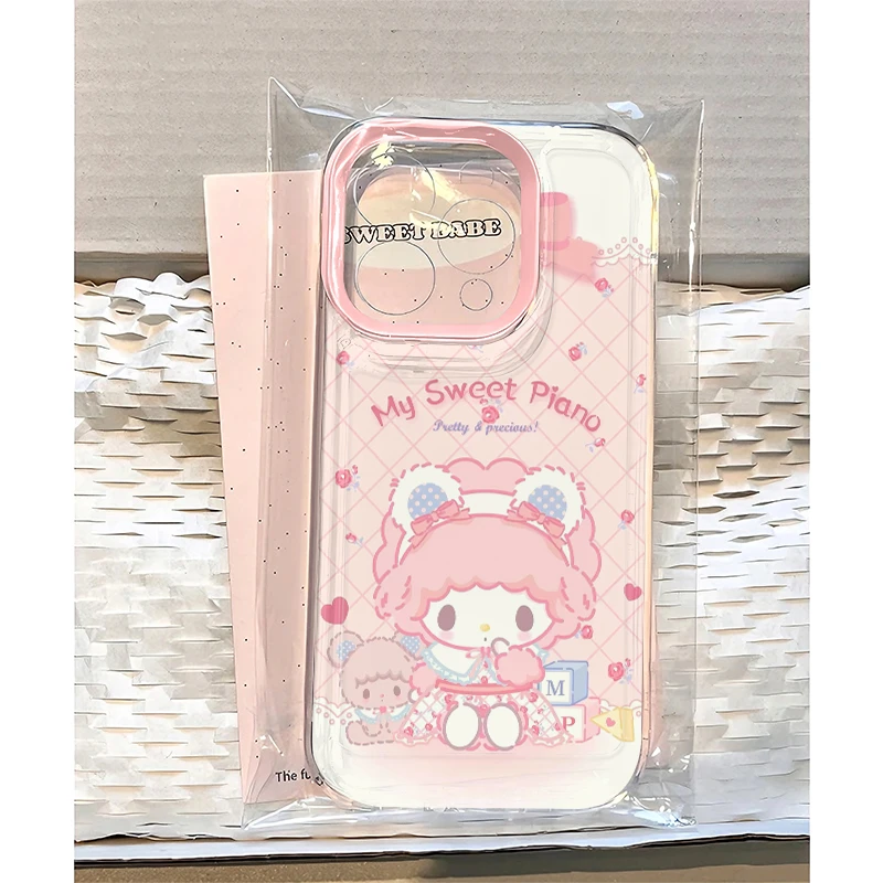 雅天立粉色美乐蒂适用苹果iPhone16手机壳1314华为vivo小米oppo