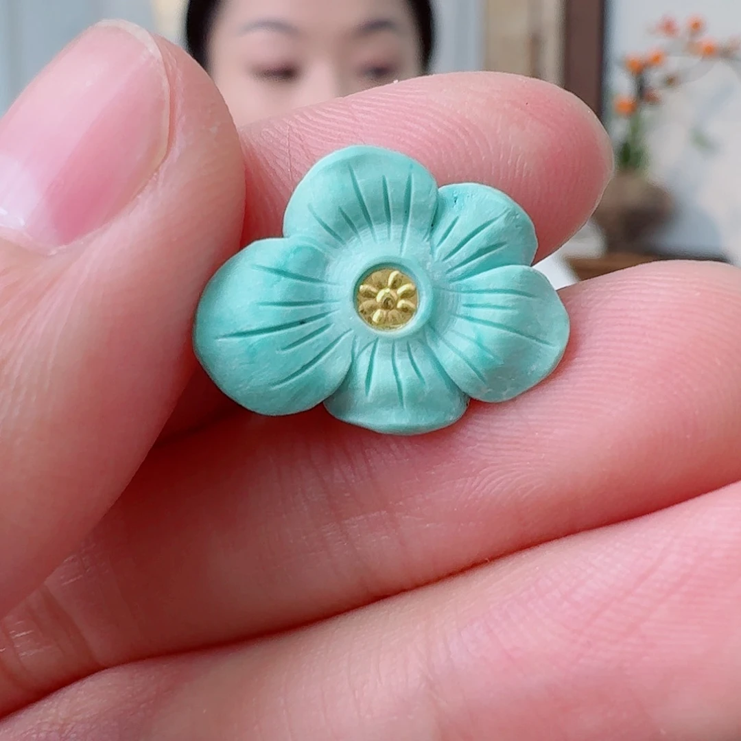 未镶嵌绿松石珠宝奇石