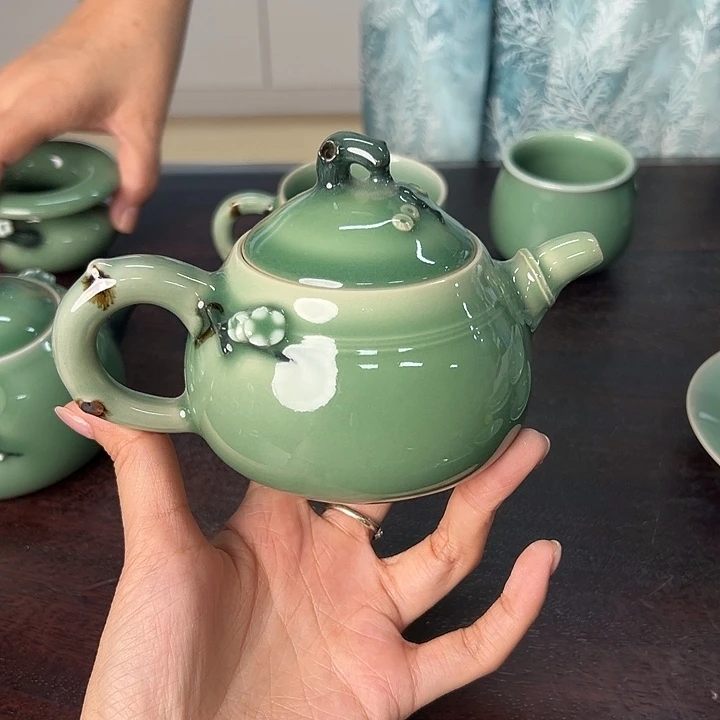金***孩小米茶器龙泉云间青瓷