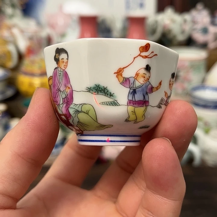 摆件////////景德镇陶瓷杯子。